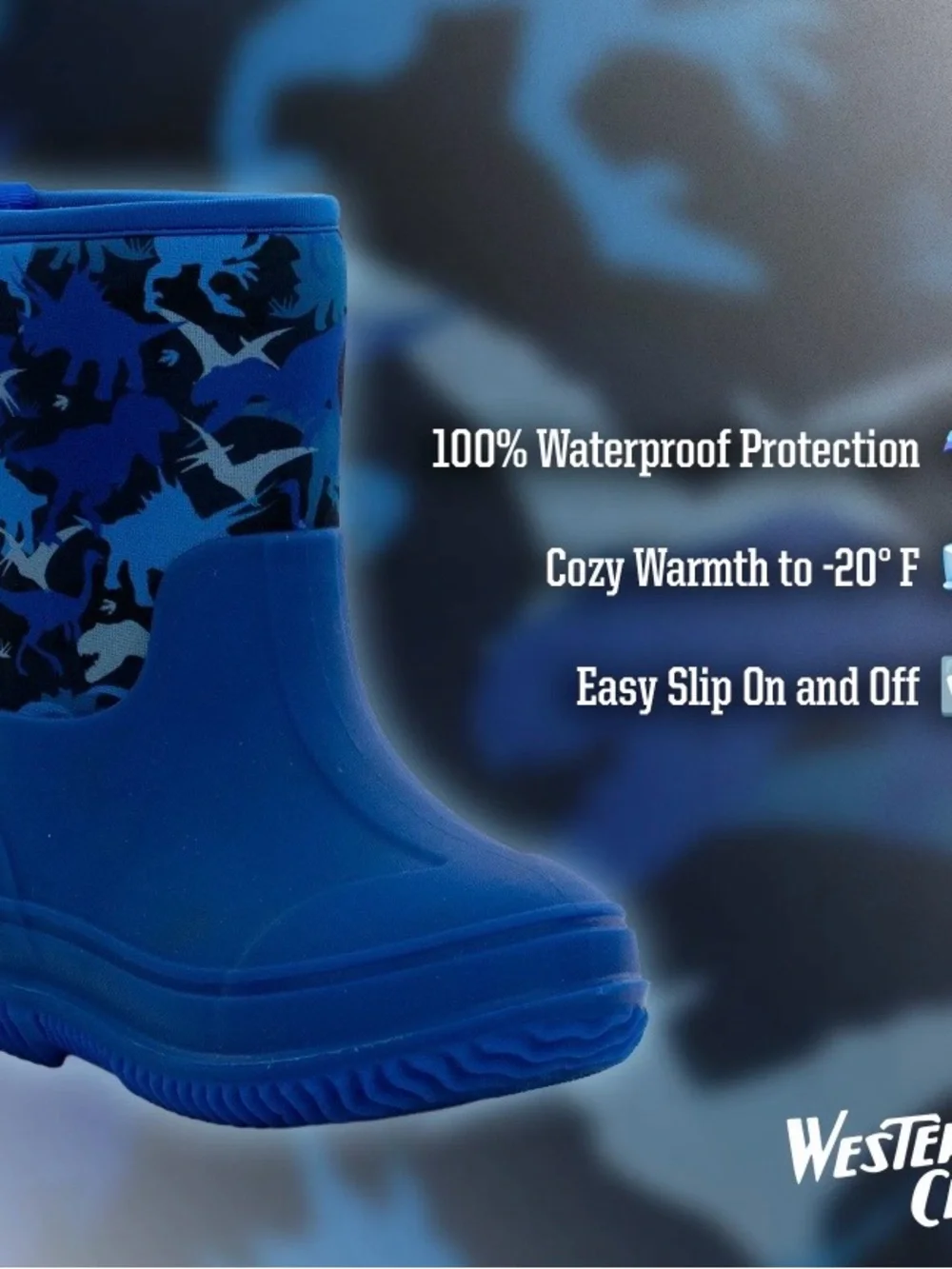 Western Chief bold blue